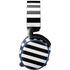White and Black Stripes SteelSeries Arctis 3 Skin